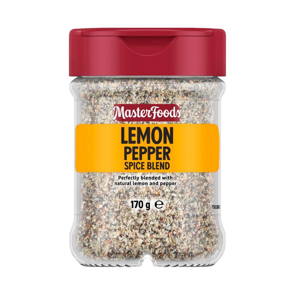 MasterFoods Lemon Pepper Seasoning 170g-image