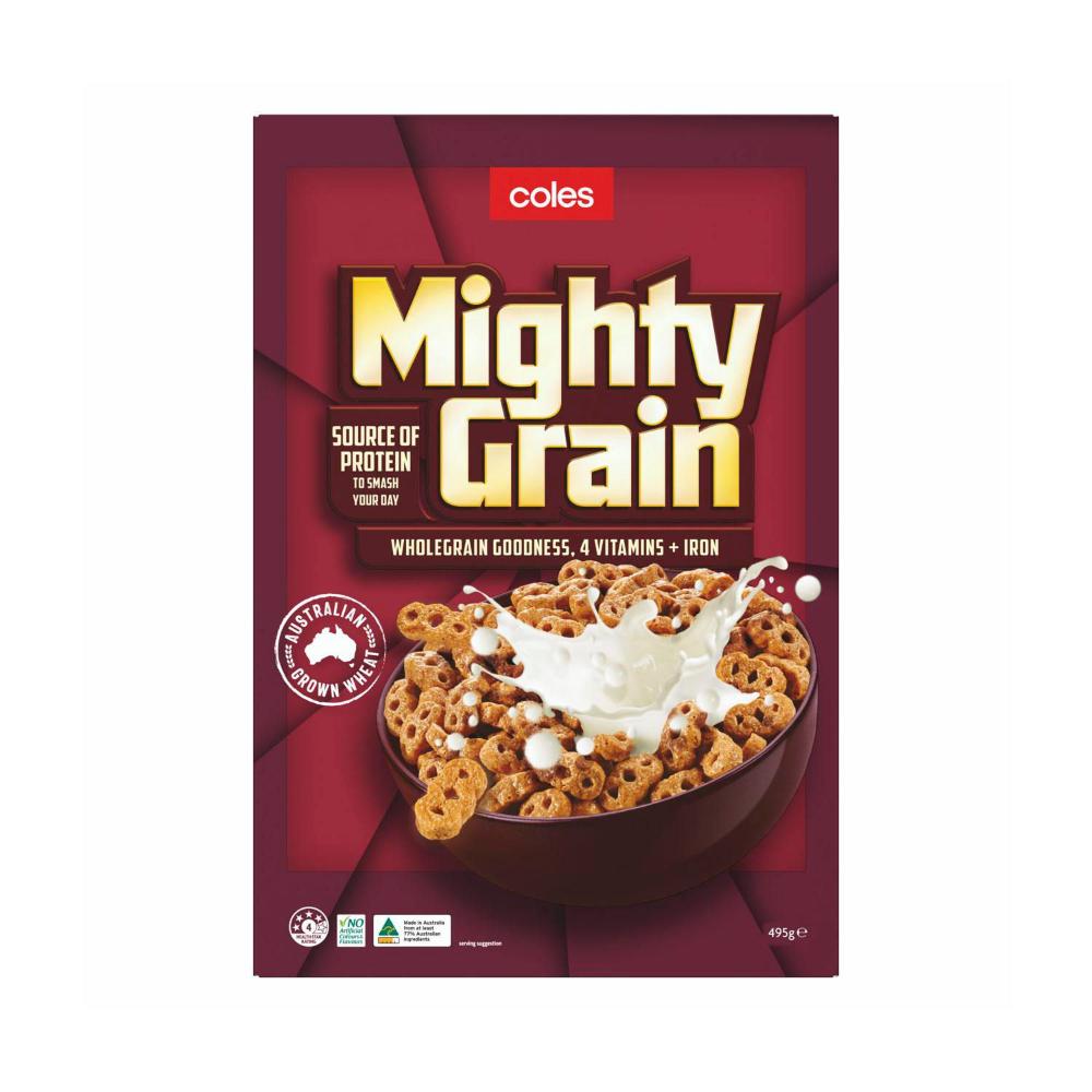 Coles Mighty Grain Cereal 495g-image