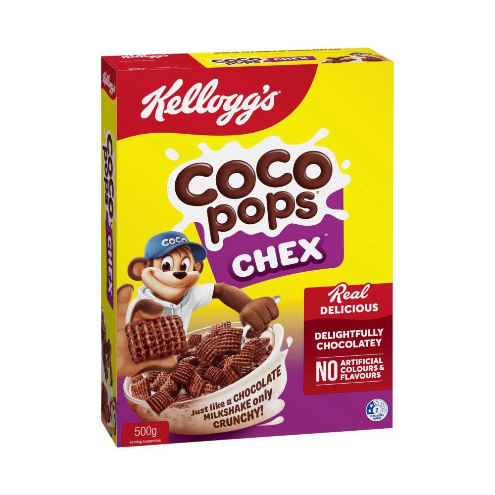 Kellogg's Coco Pops Chex Chocolatey Breakfast Cereal 500g-image