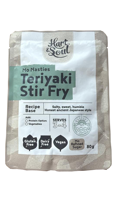 Hart & Soul All Natural Teriyaki Stir Fry Recipe Base 80g-image