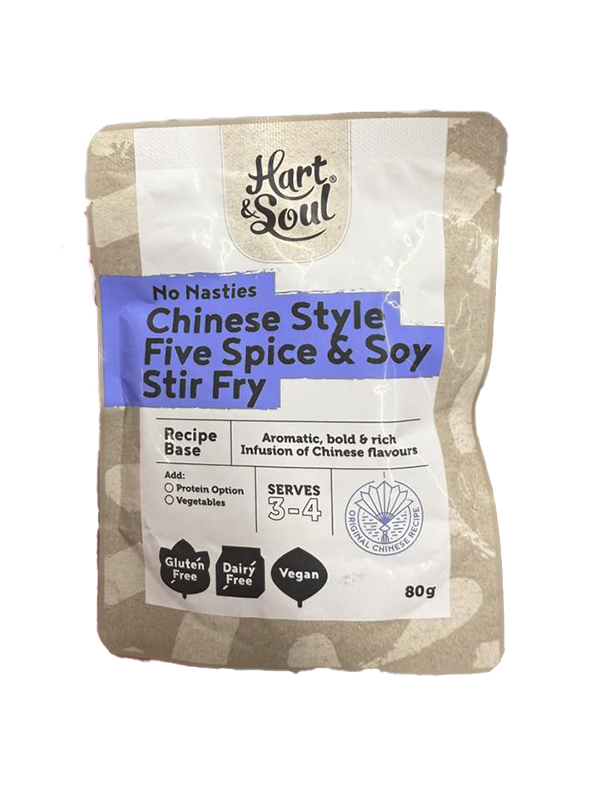 Hart & Soul Chinese Style Five Spice & Soy Stir Fry Recipe Base 80g-image