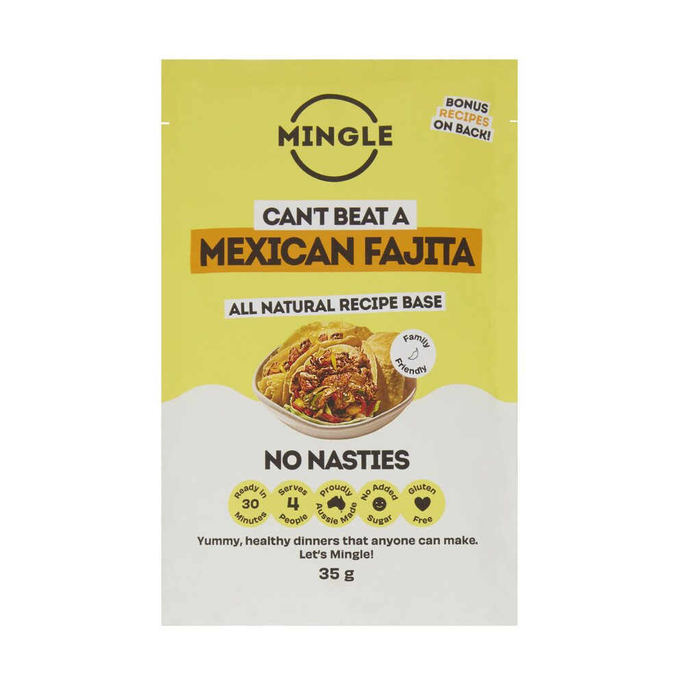 Mingle Mexican Fajita Recipe Base 35g-image