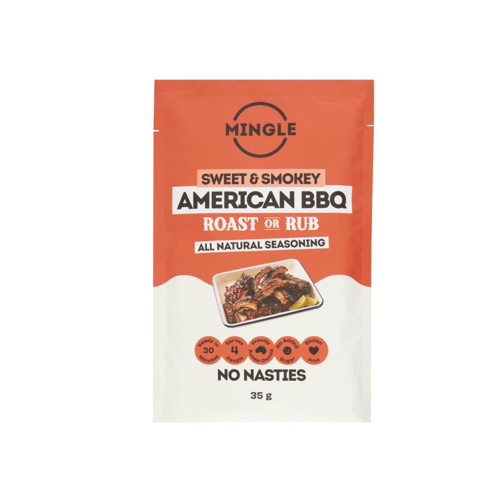 Mingle Sweet & Smokey American Roast Or Rub 35g-image